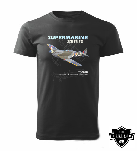 Dětksé tričko STRIKER SUPERMARINE SPITFIRE