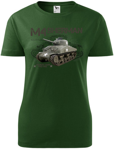 Dámské tričko STRIKER Tank M4 Sherman