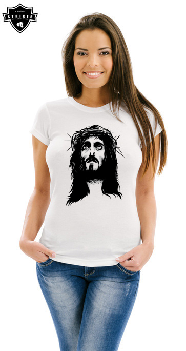 Dámské tričko STRIKER Ježíš Kristus
