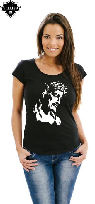 Dámské tričko STRIKER Ježíš Kristus 2
