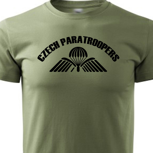 Tričko Czech Paratroopers