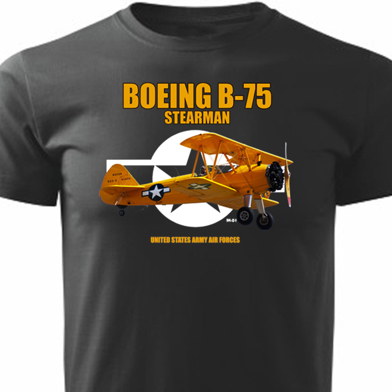 Tričko  Boeing B-75 Stearman