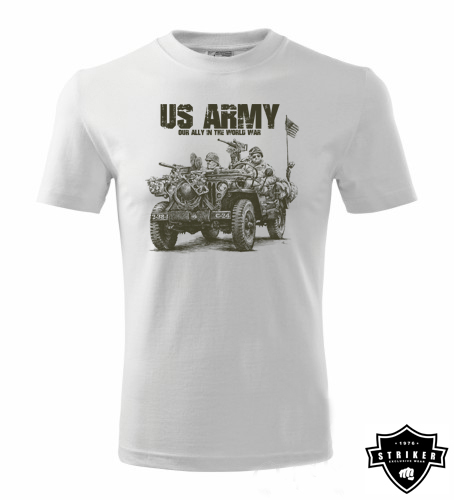 Dětské tričko STRIKER JEEP US ARMY