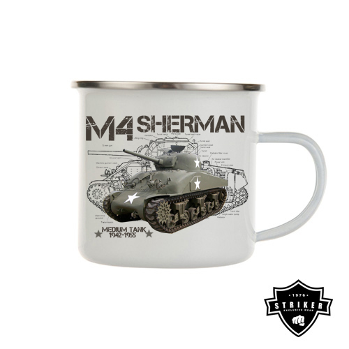 Plechový hrnek M4 Sherman