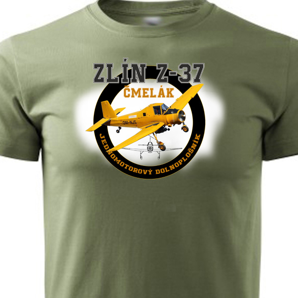 Tričko STRIKER ZLÍN Z-37 čmelák