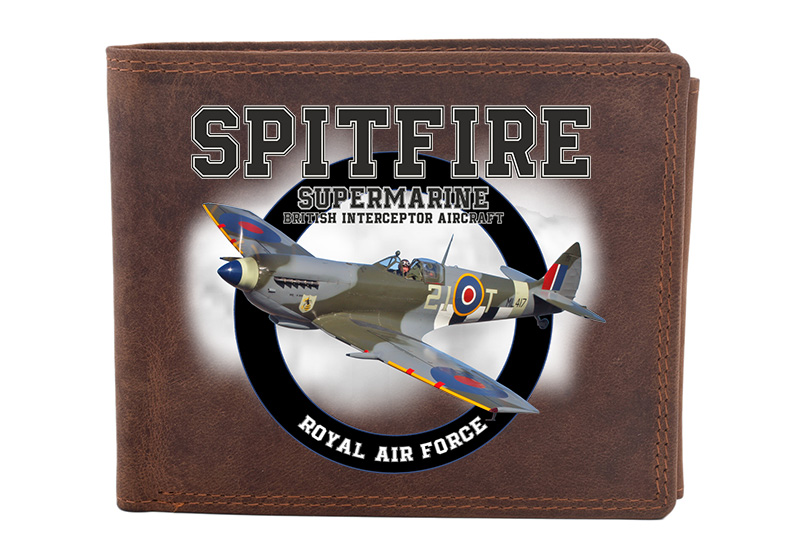 Kožená peněženka supermarine spitfire