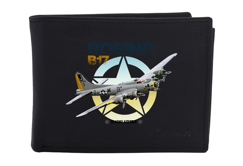 Kožená peněženka Boeing B-17