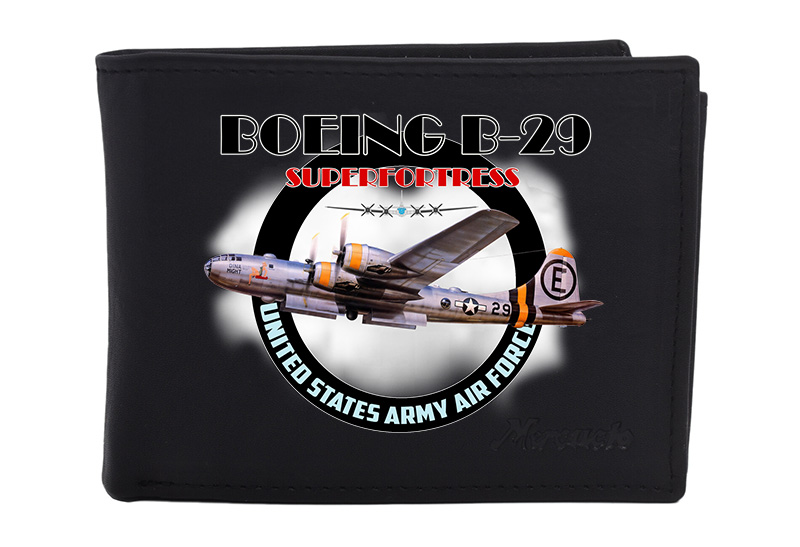 Kožená peněženka Boeing B-29 superfortress