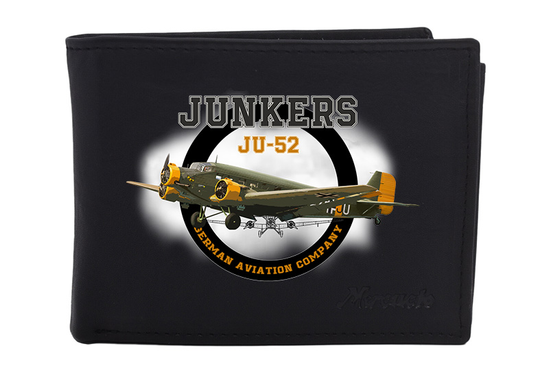 Kožená peněženka Junkers JU-52