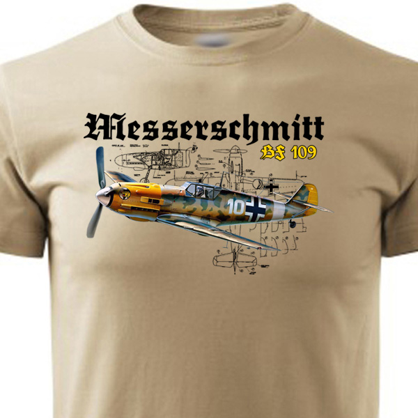 Tričko STRIKER Messerschmitt Bf 109